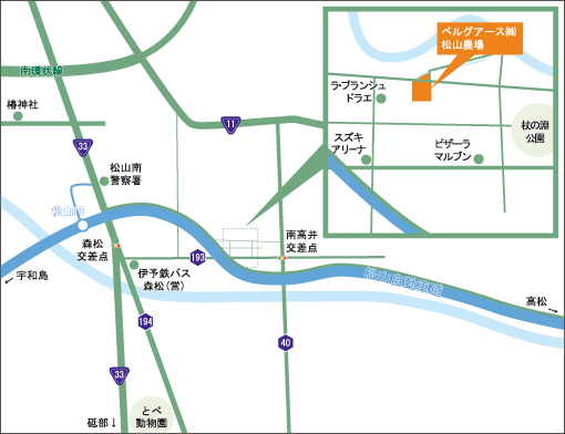 松山農場地図